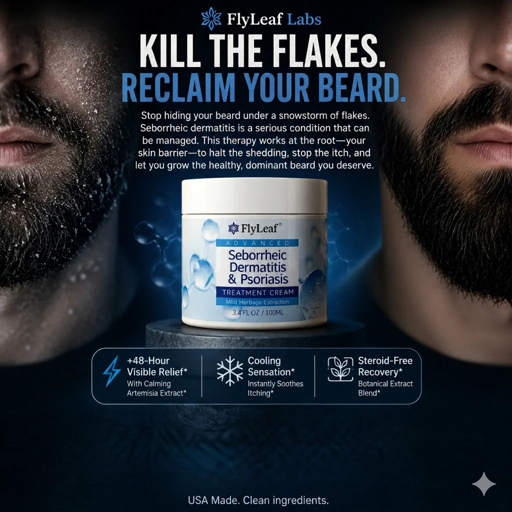 Flyleaf®  Visible Beard & Scalp Relief in 7 Days Without Steroids AU