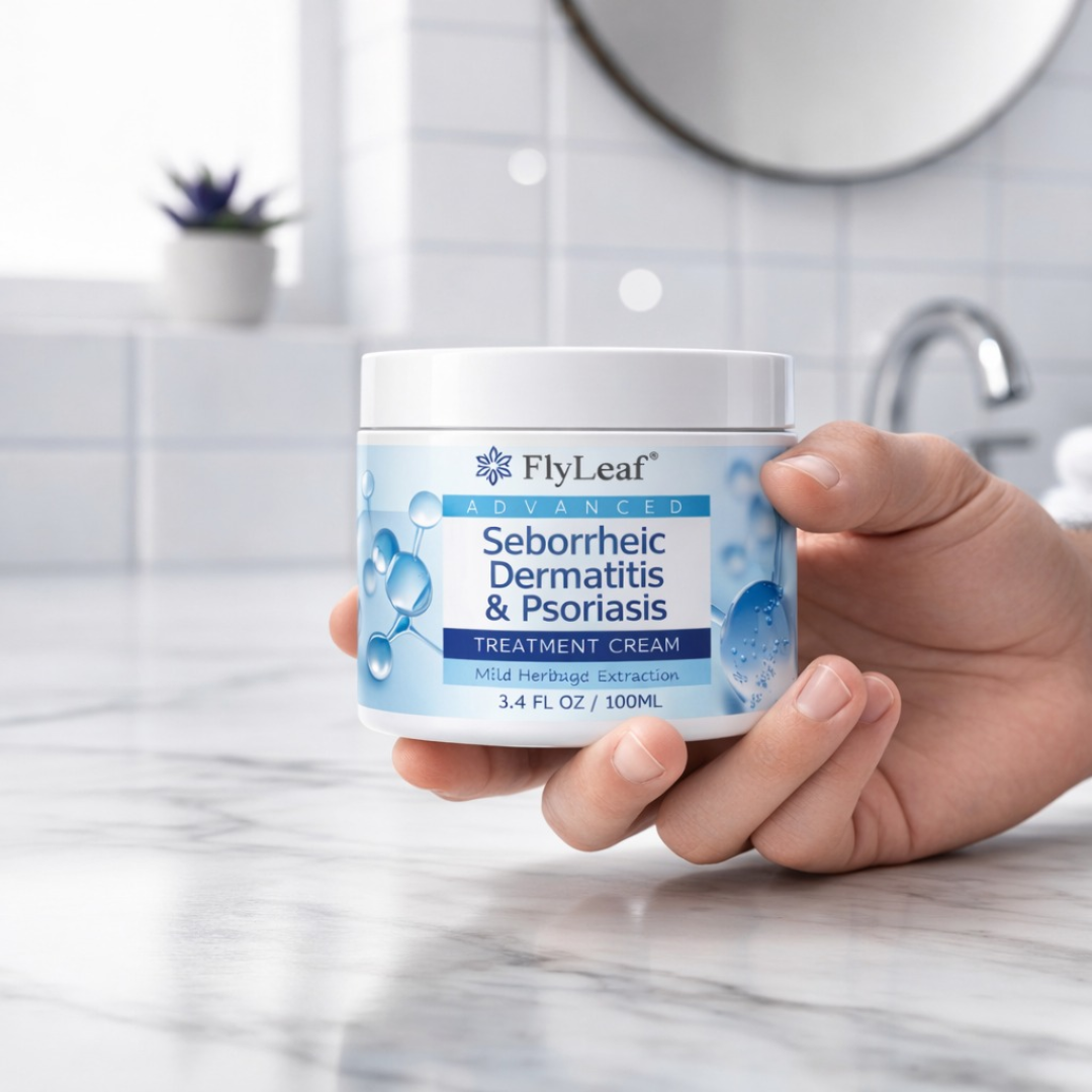 Flyleaf®  Visible Beard & Scalp Relief in 7 Days Without Steroids