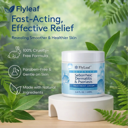 Flyleaf®  Visible Beard & Scalp Relief in 7 Days Without Steroids